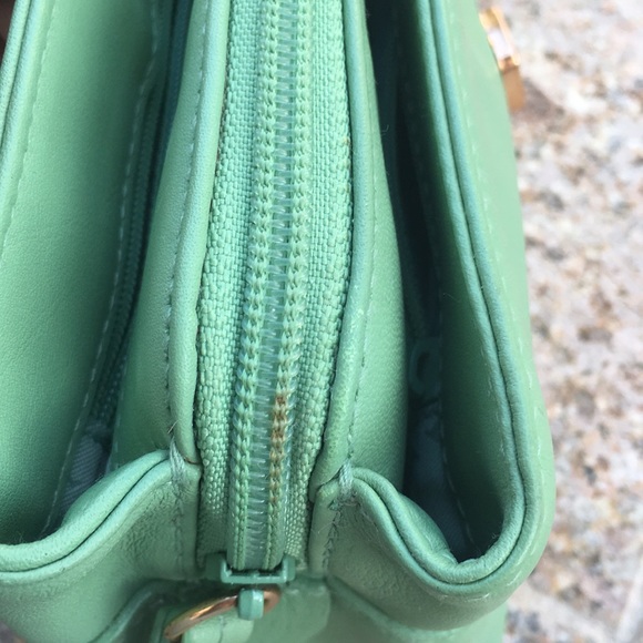 Furla small light green bag wristlet - Picture 7 of 7